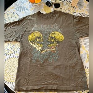 Metallica Vintage 90s Olive tee size XL